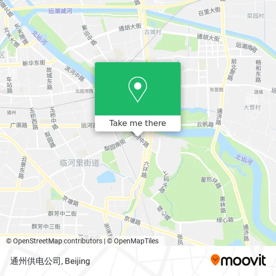 通州供电公司 map
