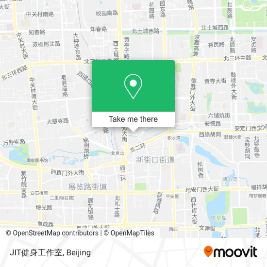 JIT健身工作室 map