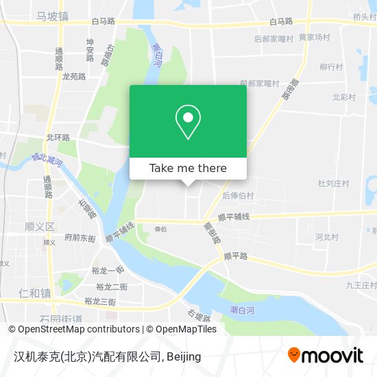 汉机泰克(北京)汽配有限公司 map