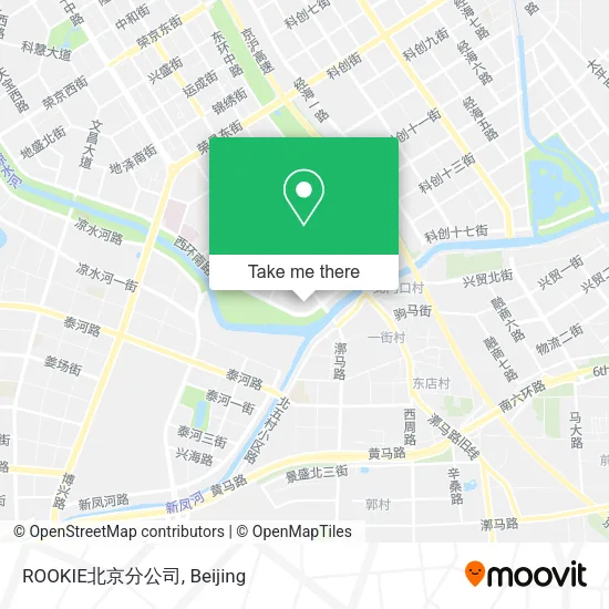 ROOKIE北京分公司 map