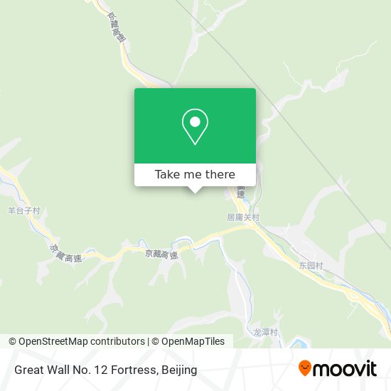 Great Wall No. 12 Fortress map