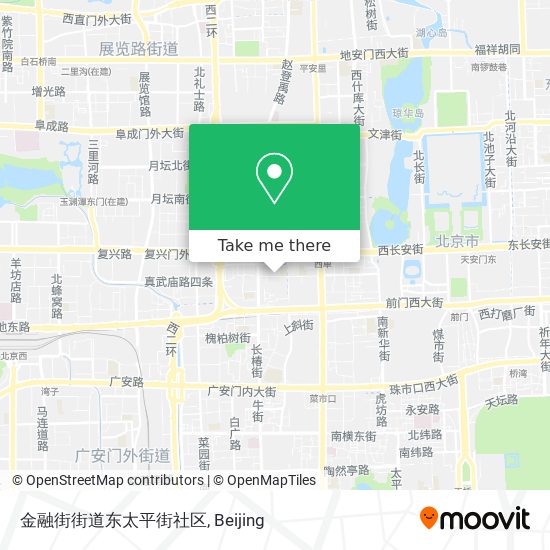 金融街街道东太平街社区 map