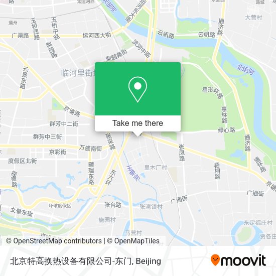 北京特高换热设备有限公司-东门 map