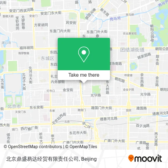 北京鼎盛易达经贸有限责任公司 map
