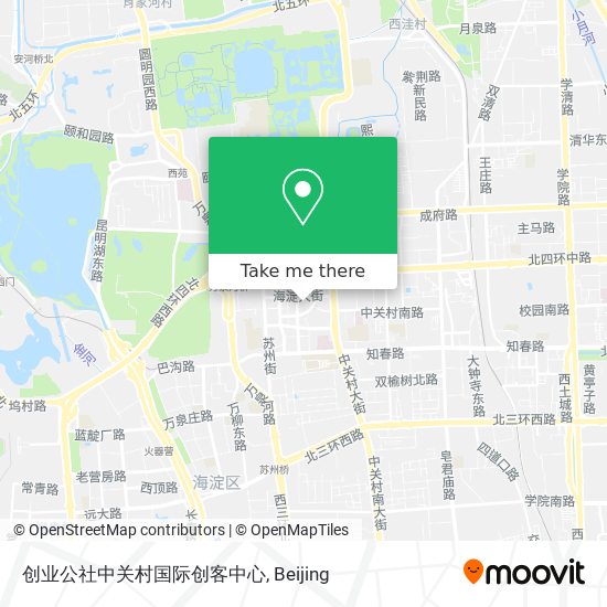 创业公社中关村国际创客中心 map