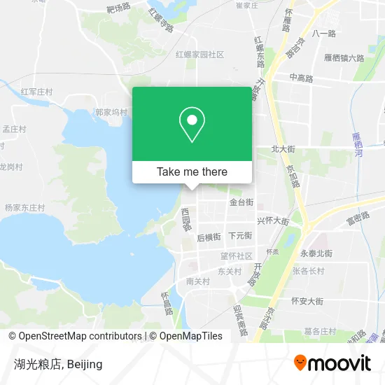 湖光粮店 map