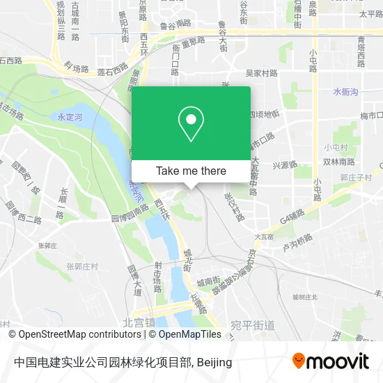 中国电建实业公司园林绿化项目部 map
