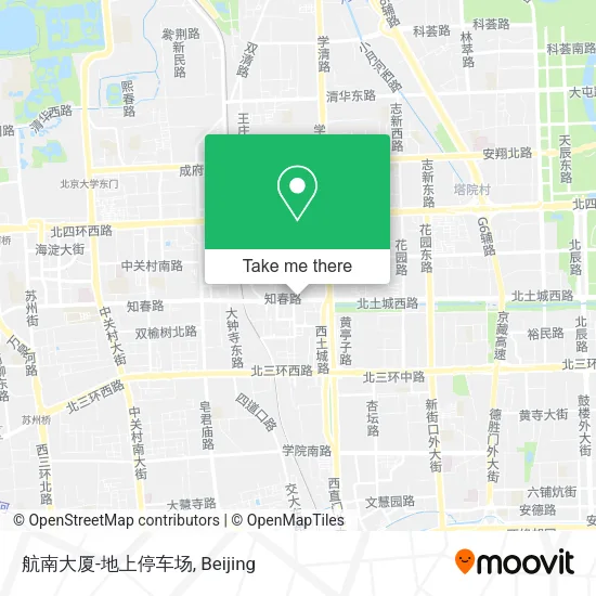 航南大厦-地上停车场 map
