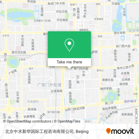 北京中水新华国际工程咨询有限公司 map