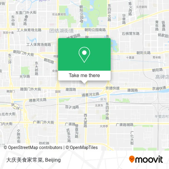 大庆美食家常菜 map