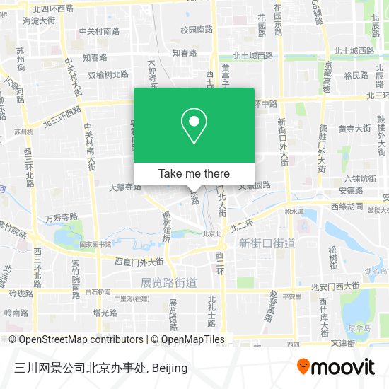 三川网景公司北京办事处 map