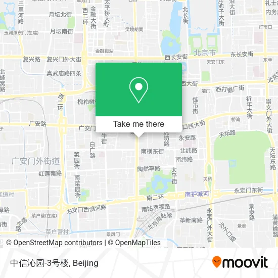 中信沁园-3号楼 map