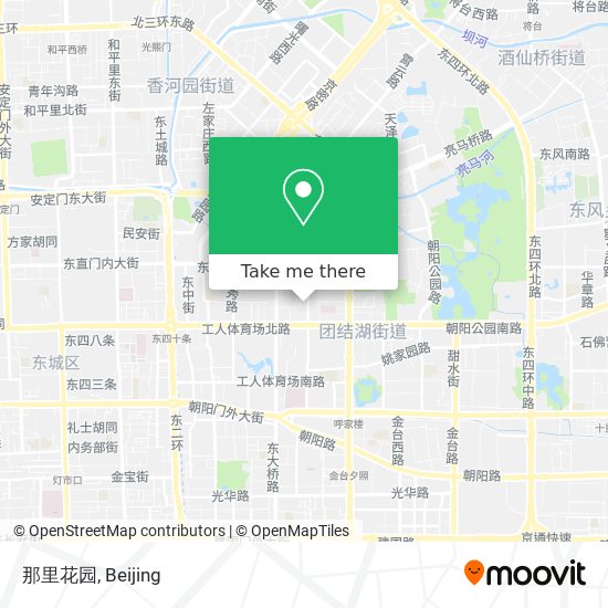 那里花园 map