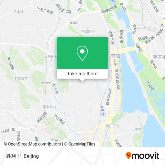 胜利里 map