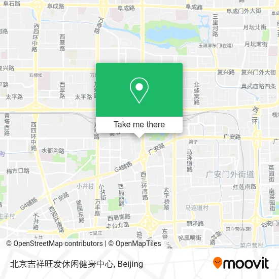 北京吉祥旺发休闲健身中心 map