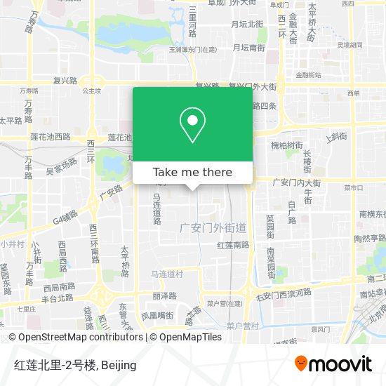 红莲北里-2号楼 map