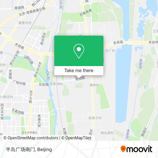 半岛广场南门 map