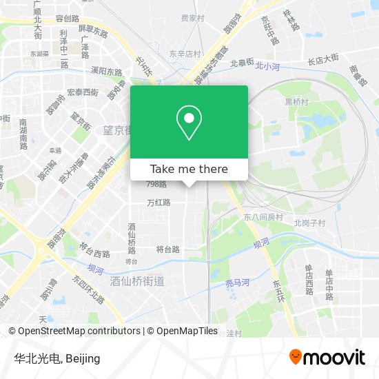 华北光电 map