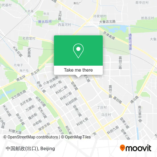 中国邮政(出口) map