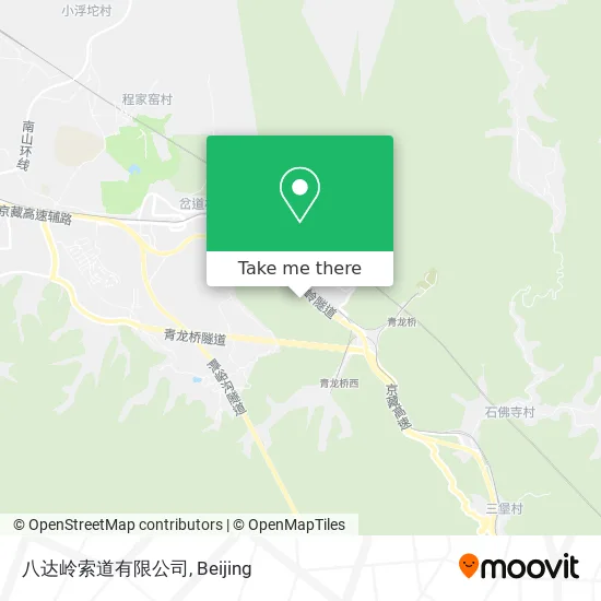 八达岭索道有限公司 map