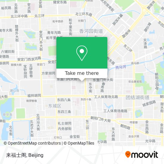 来福士阁 map