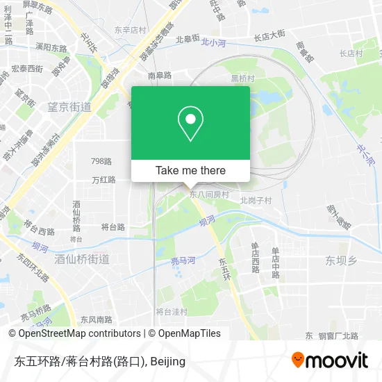 东五环路/蒋台村路(路口) map
