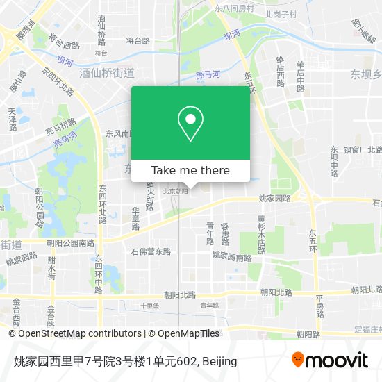 姚家园西里甲7号院3号楼1单元602 map