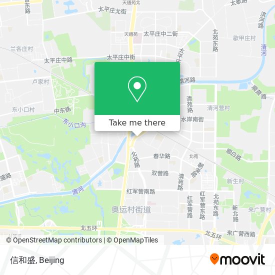 信和盛 map