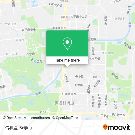 信和盛 map