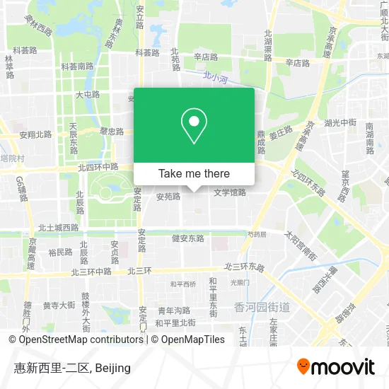 惠新西里-二区 map