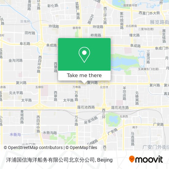 洋浦国信海洋船务有限公司北京分公司 map