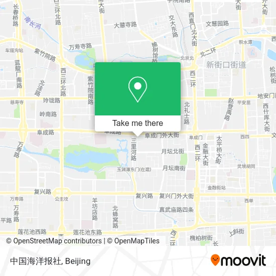 中国海洋报社 map