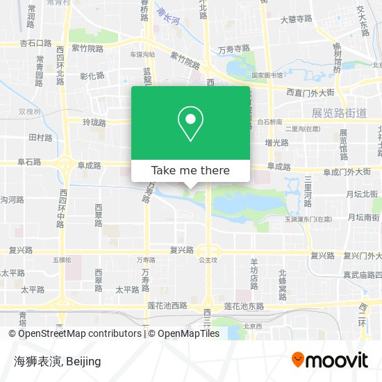 海狮表演 map