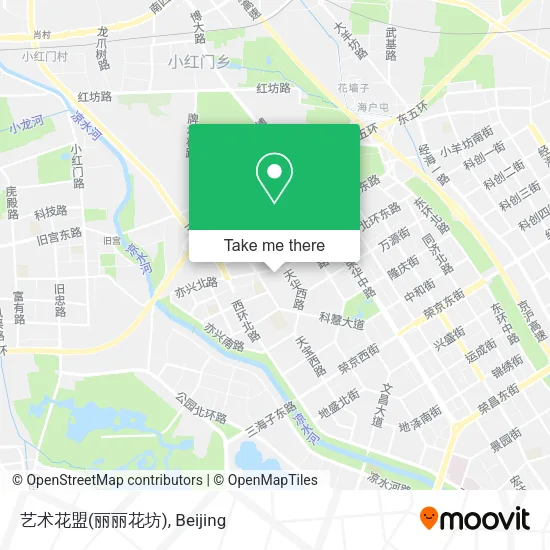 艺术花盟(丽丽花坊) map