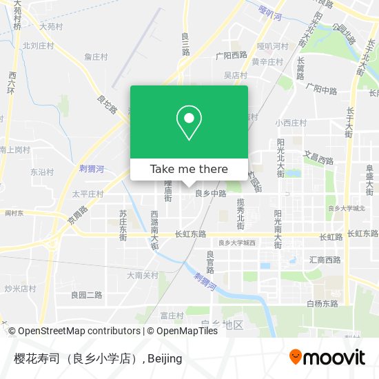 樱花寿司（良乡小学店） map