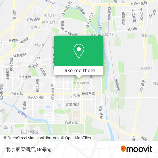 北京家应酒店 map