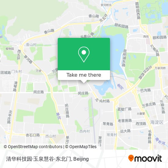 清华科技园·玉泉慧谷-东北门 map