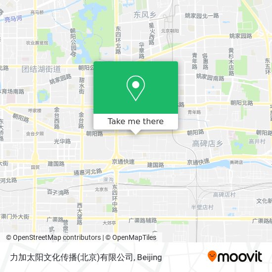 力加太阳文化传播(北京)有限公司 map