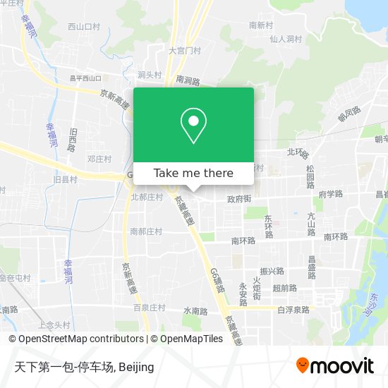 天下第一包-停车场 map