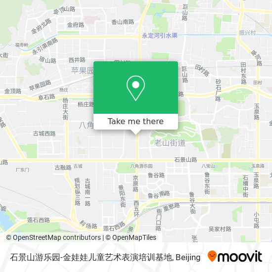 石景山游乐园-金娃娃儿童艺术表演培训基地 map