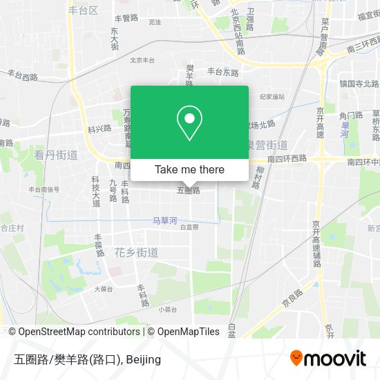 五圈路/樊羊路(路口) map