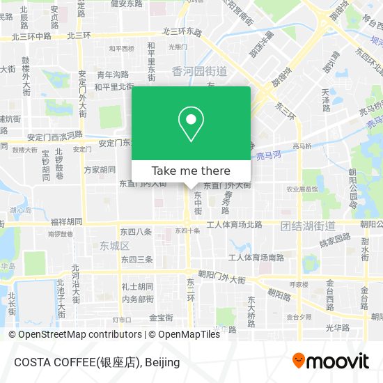 COSTA COFFEE(银座店) map