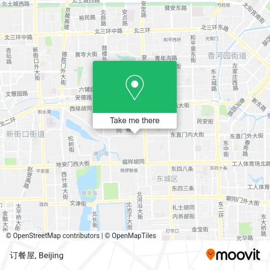 订餐屋 map