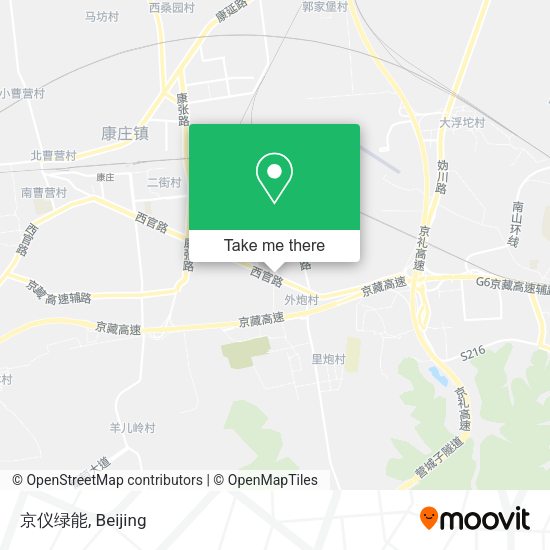 京仪绿能 map
