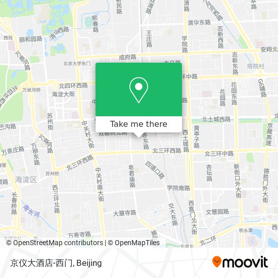 京仪大酒店-西门 map