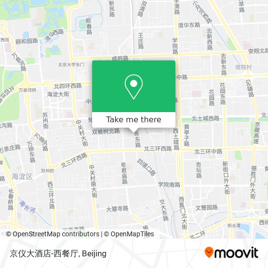 京仪大酒店-西餐厅 map