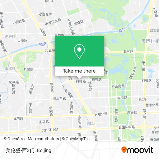 美伦堡-西3门 map
