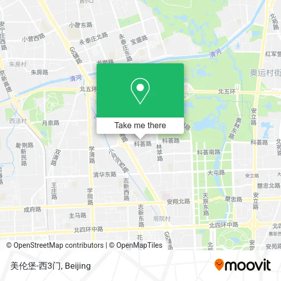 美伦堡-西3门 map