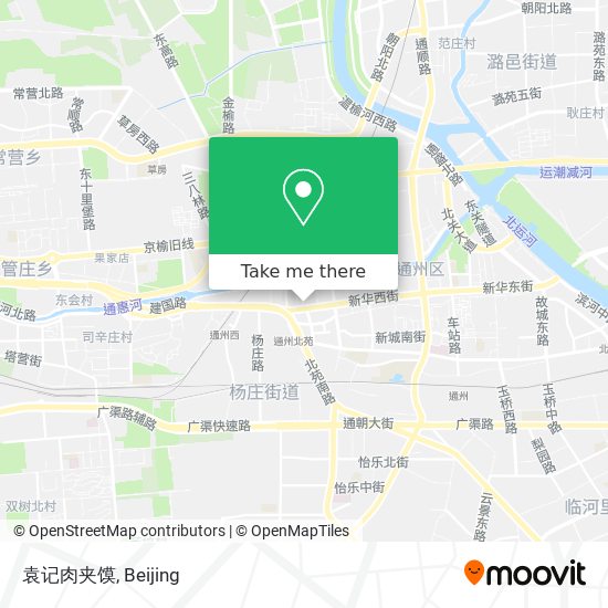 袁记肉夹馍 map
