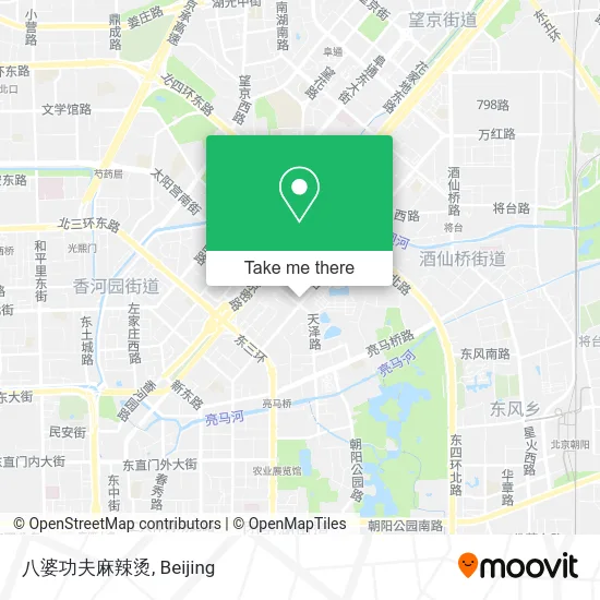 八婆功夫麻辣烫 map